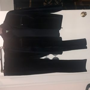 🌺RALPH LAUREN BLACK VELOUR Sweatsuit